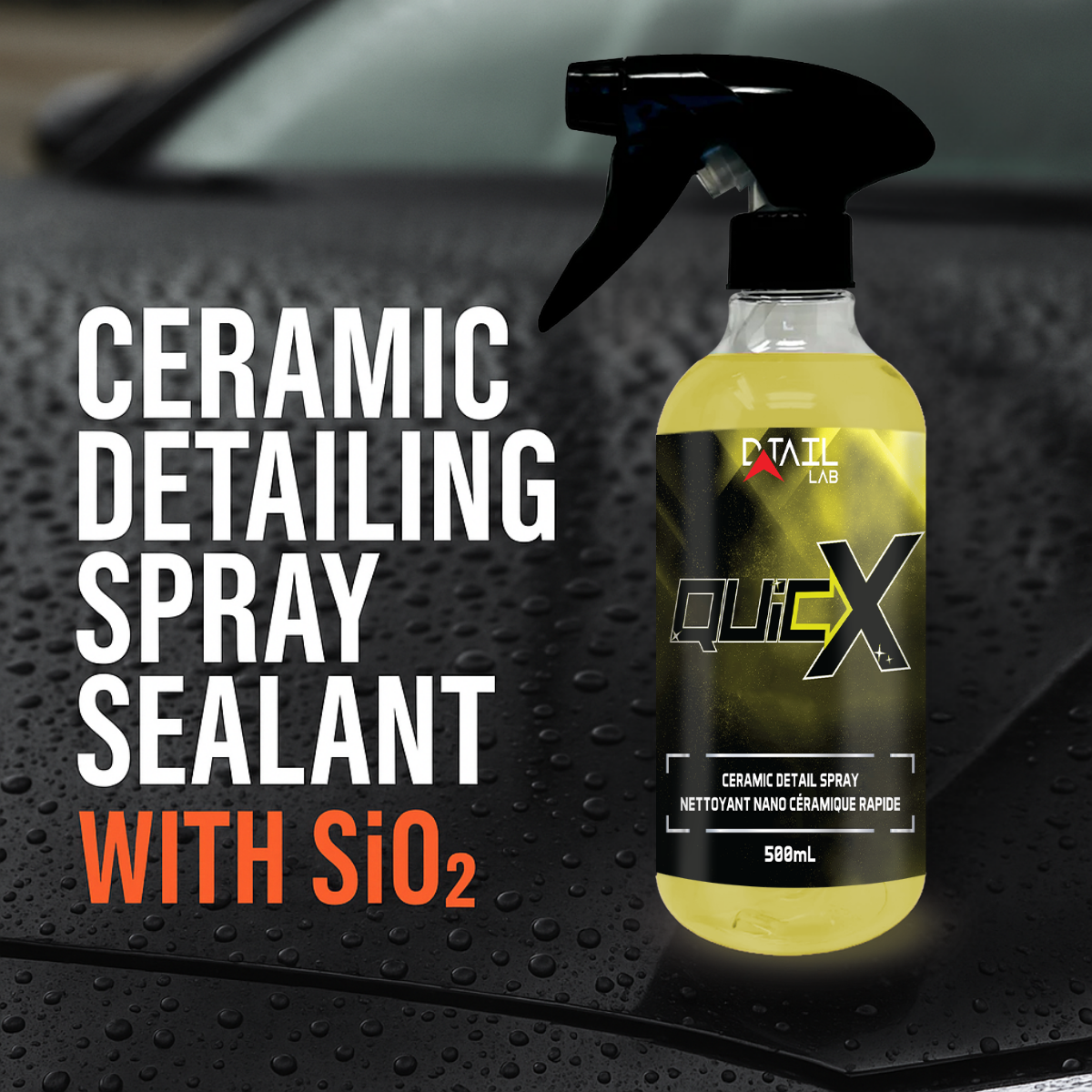QuicX by D-Tail Lab: Express Ceramic Protection in Just One Spray
