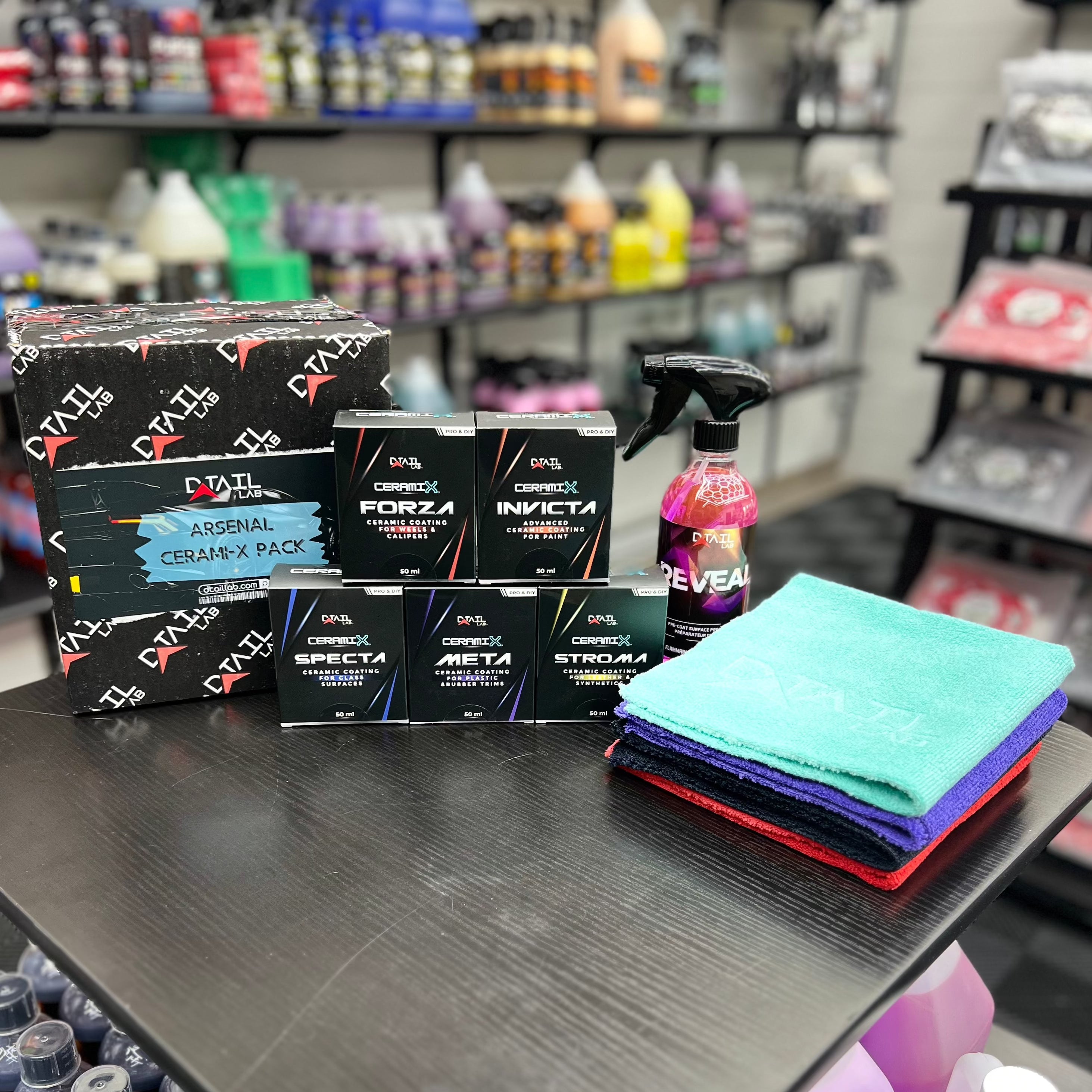 ARSENAL CERAMI-X Pack - CERAMIC COATING - D-Tail Lab
