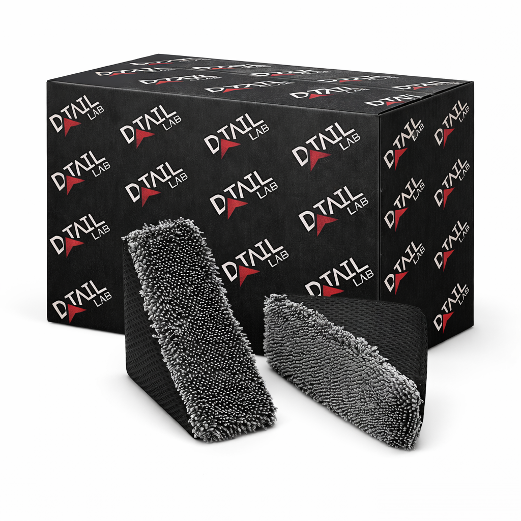 Microfiber Tire Dressing Applicator — microfiber tire dressing applicator, professional bulk case | D-TAIL LAB