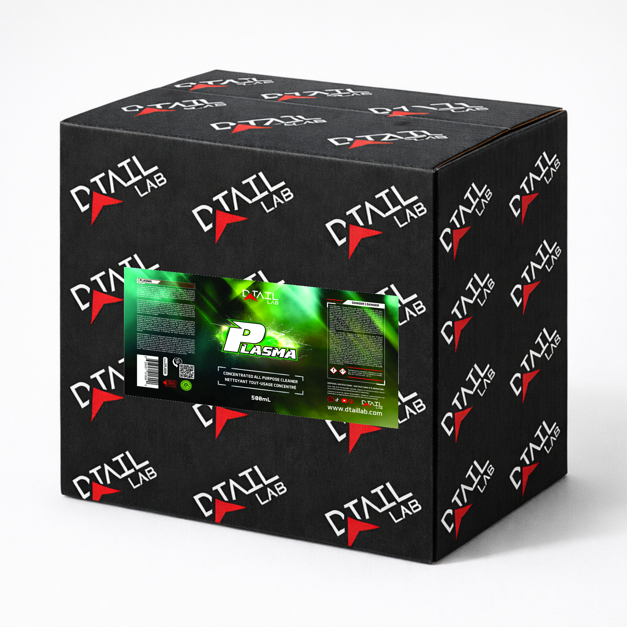 500mL - PLASMA All-Purpose Cleaner — all-purpose cleaner, professional bulk case | D-TAIL LAB