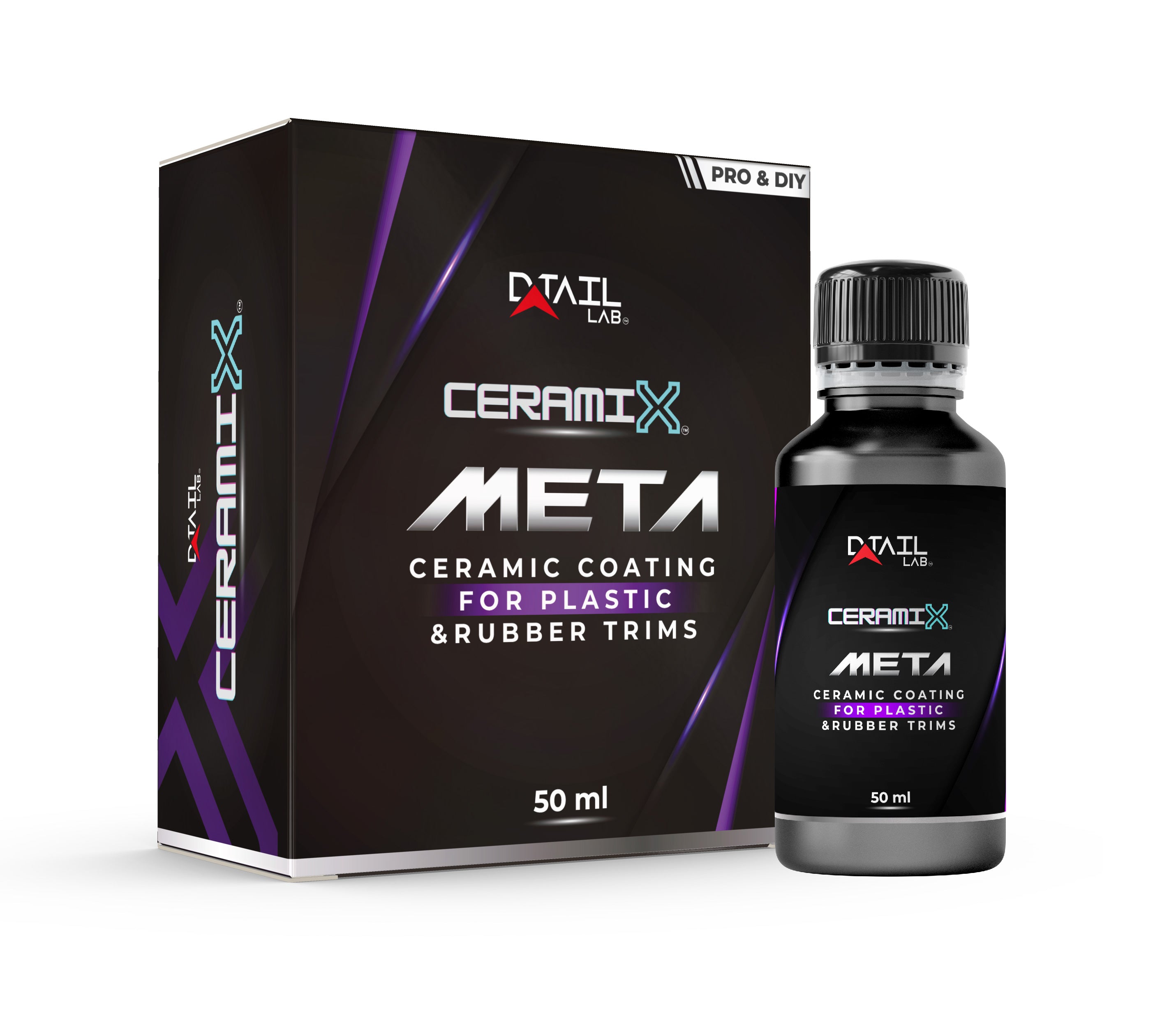 CERAMI-X META Ceramic Coating for Plastic & Rubber Trims - CERAMIC COATING - D-Tail Lab