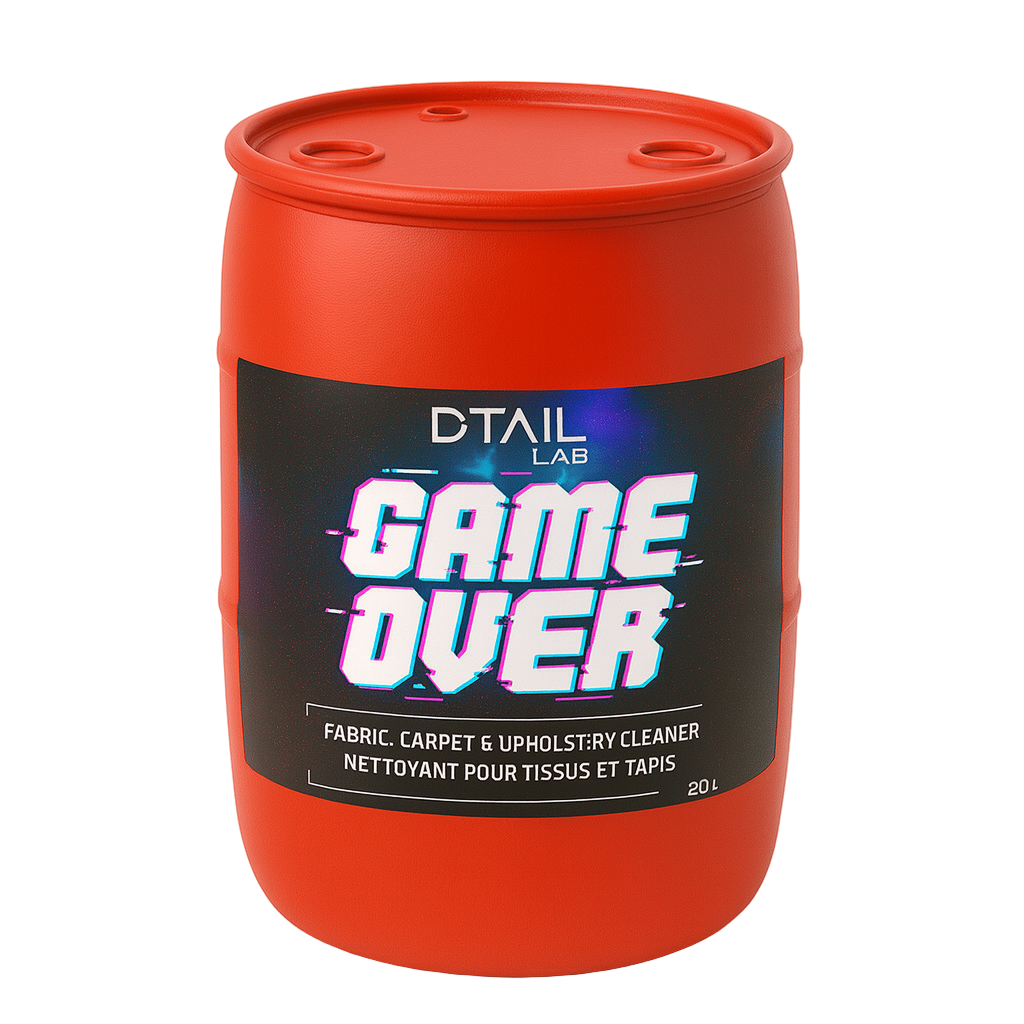 GAME OVER Carpet & Upholstery Cleaner DRUM - ALL PURPOSE CLEANERS - D-Tail Lab