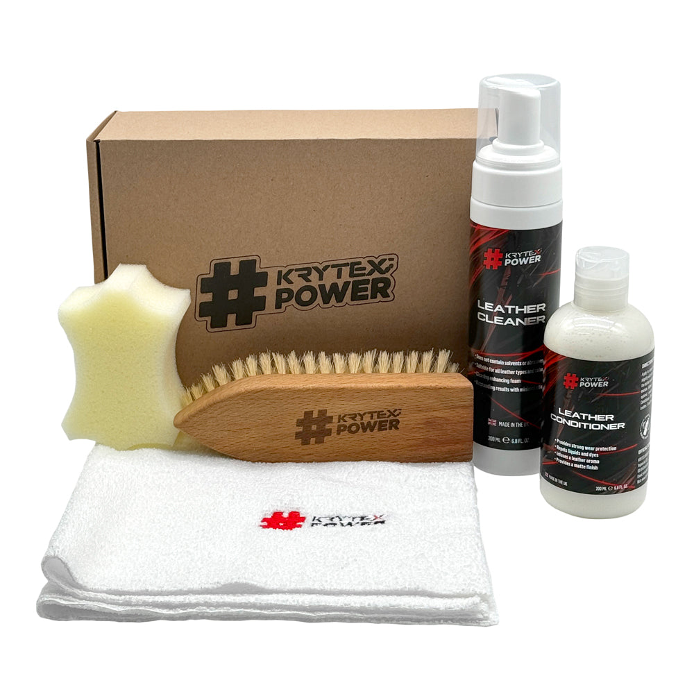 KRYTEX Leather Care Kit - CERAMIC COATING - D-Tail Lab