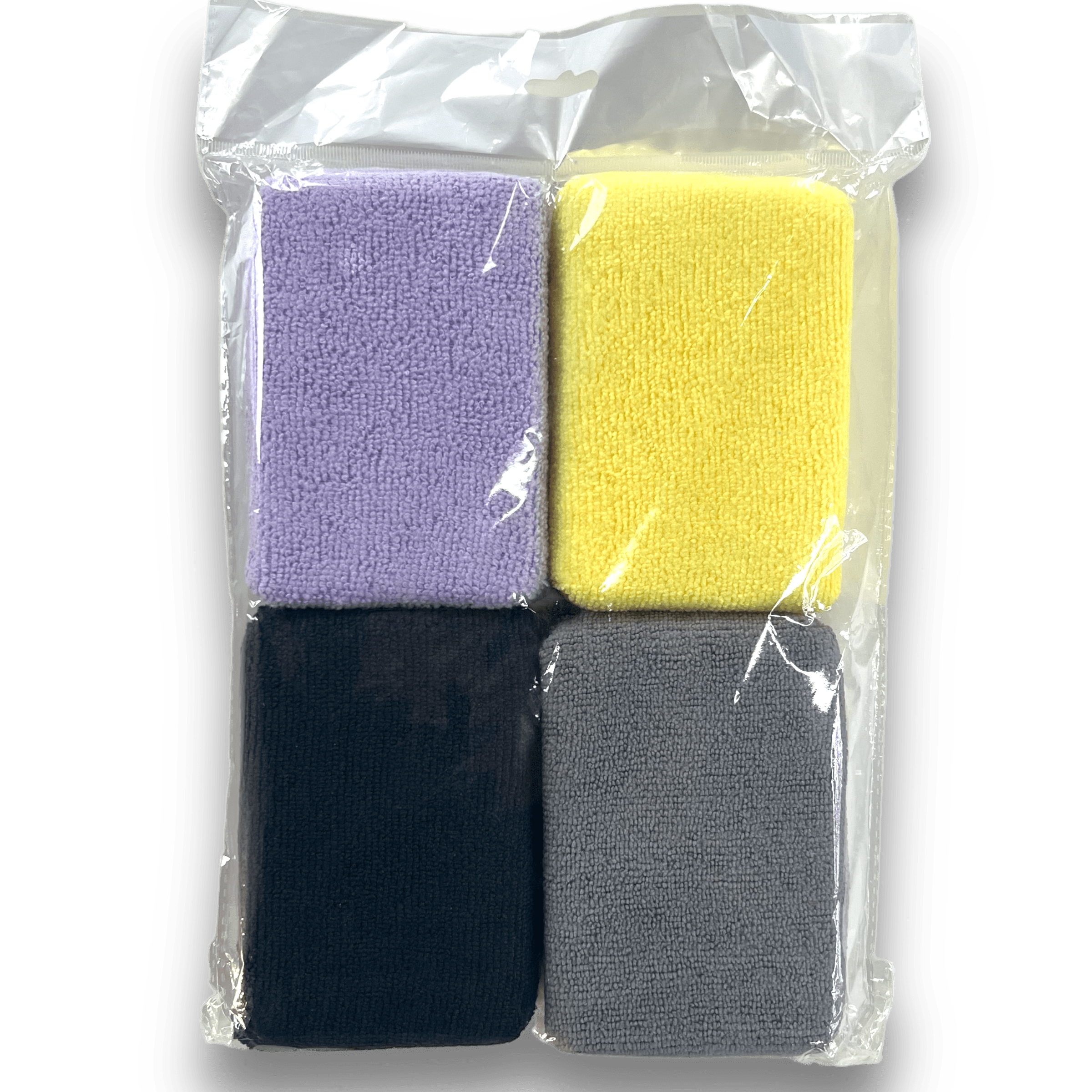 Multi-purposes Microfiber Block Applicator (4-color-pack) - APPLICATORS - D-Tail Lab