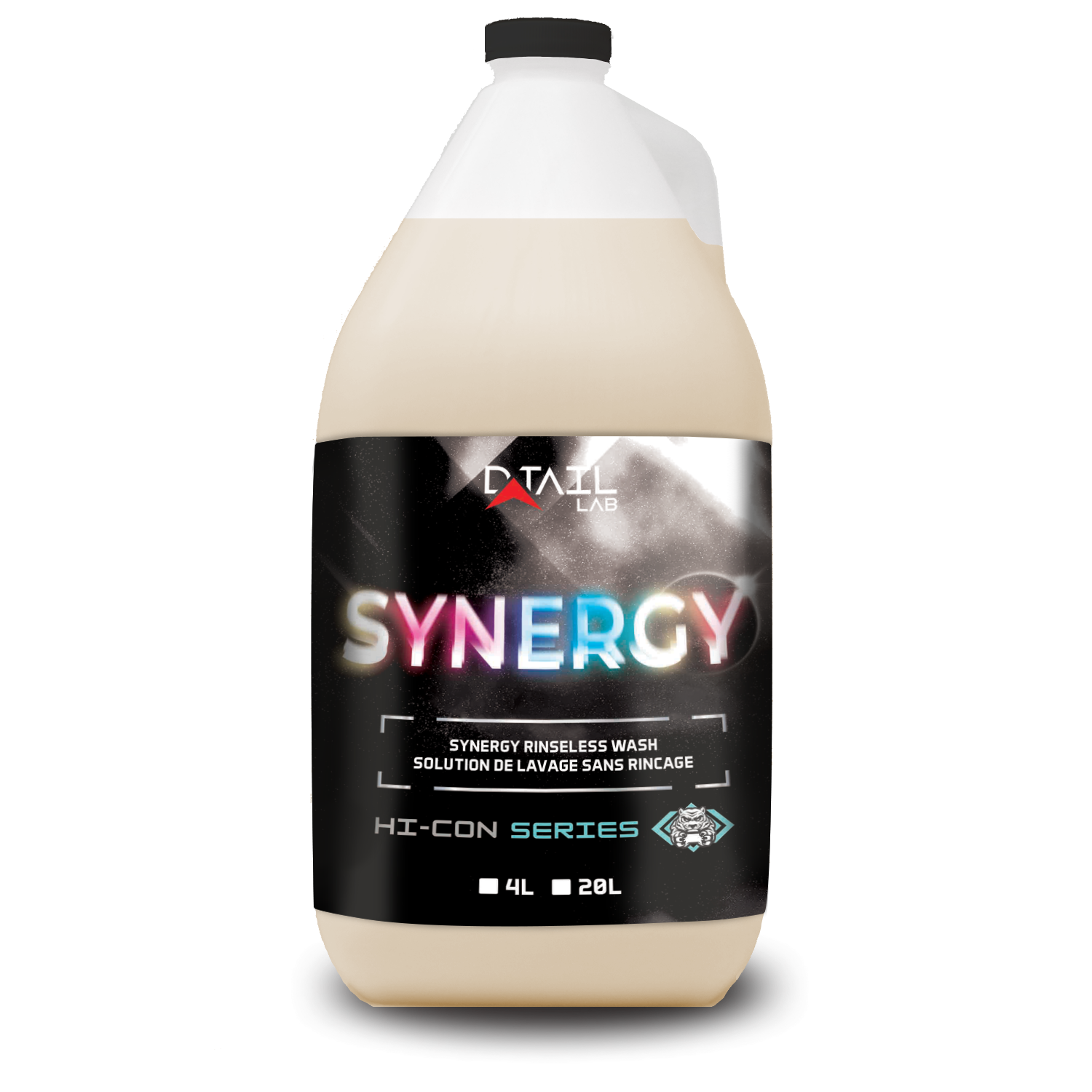 SYNERGY Rinseless Wash Concentrate - HI-Con Series - RINSE LESS & WATER LESS - D-Tail Lab