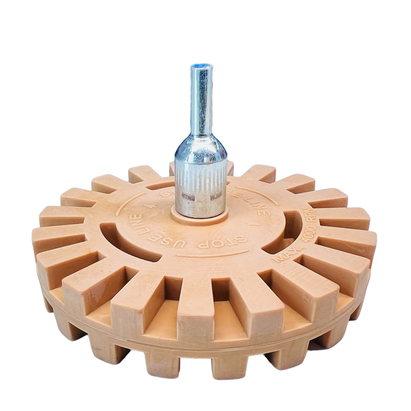 D-TAIL Drill Rubber Eraser Wheel & Disc