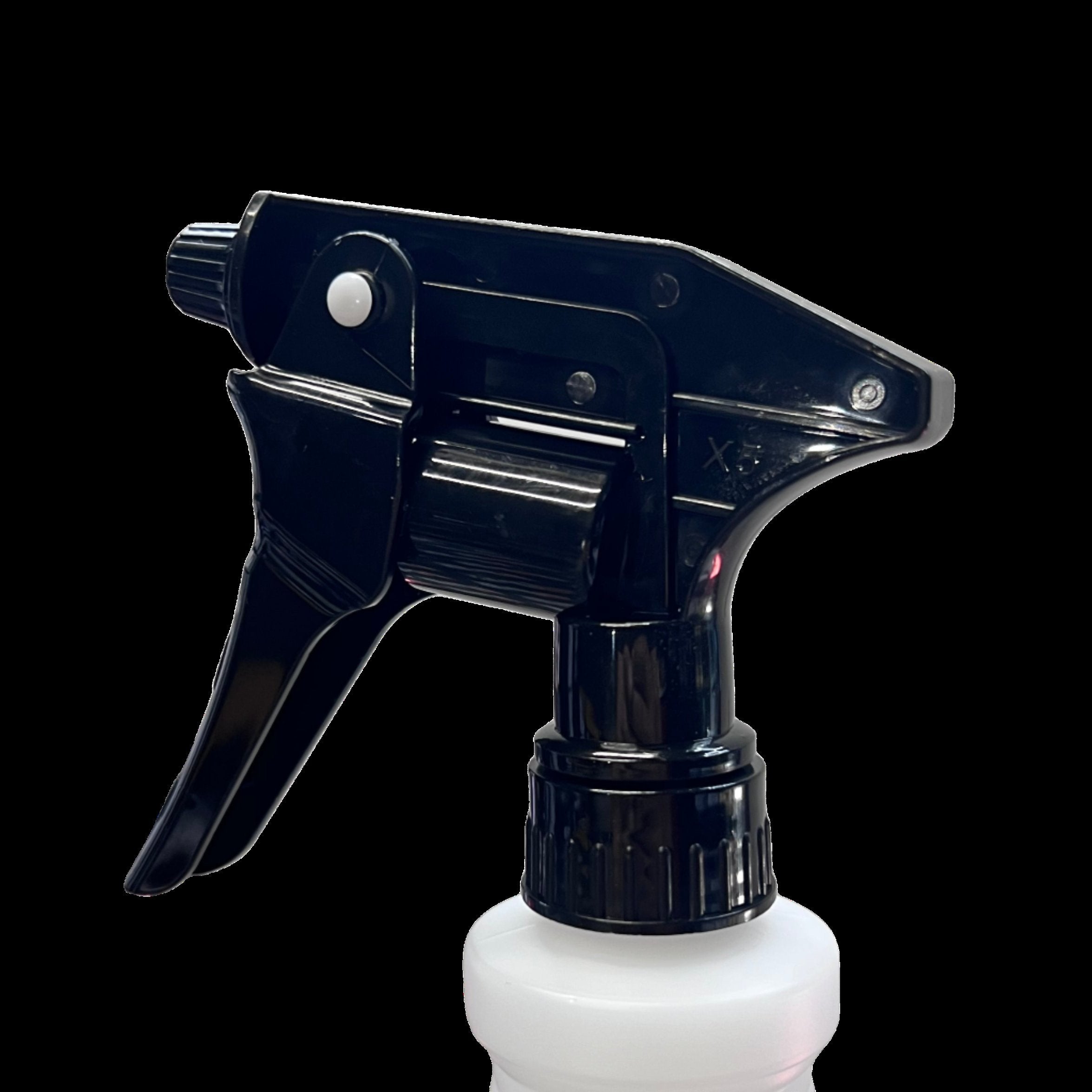 High Output Chemical Resistant Trigger Sprayer - Black