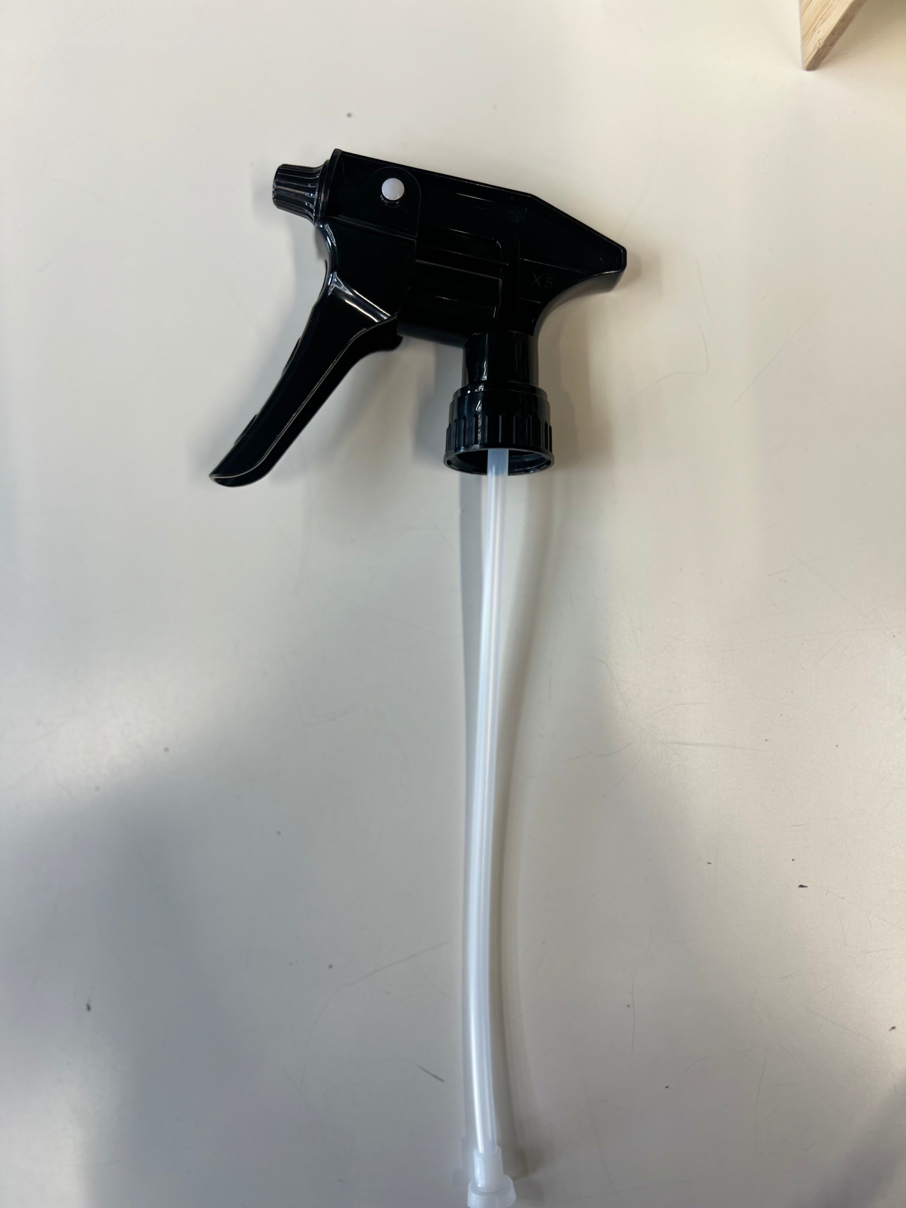 High Output Chemical Resistant Trigger Sprayer - Black