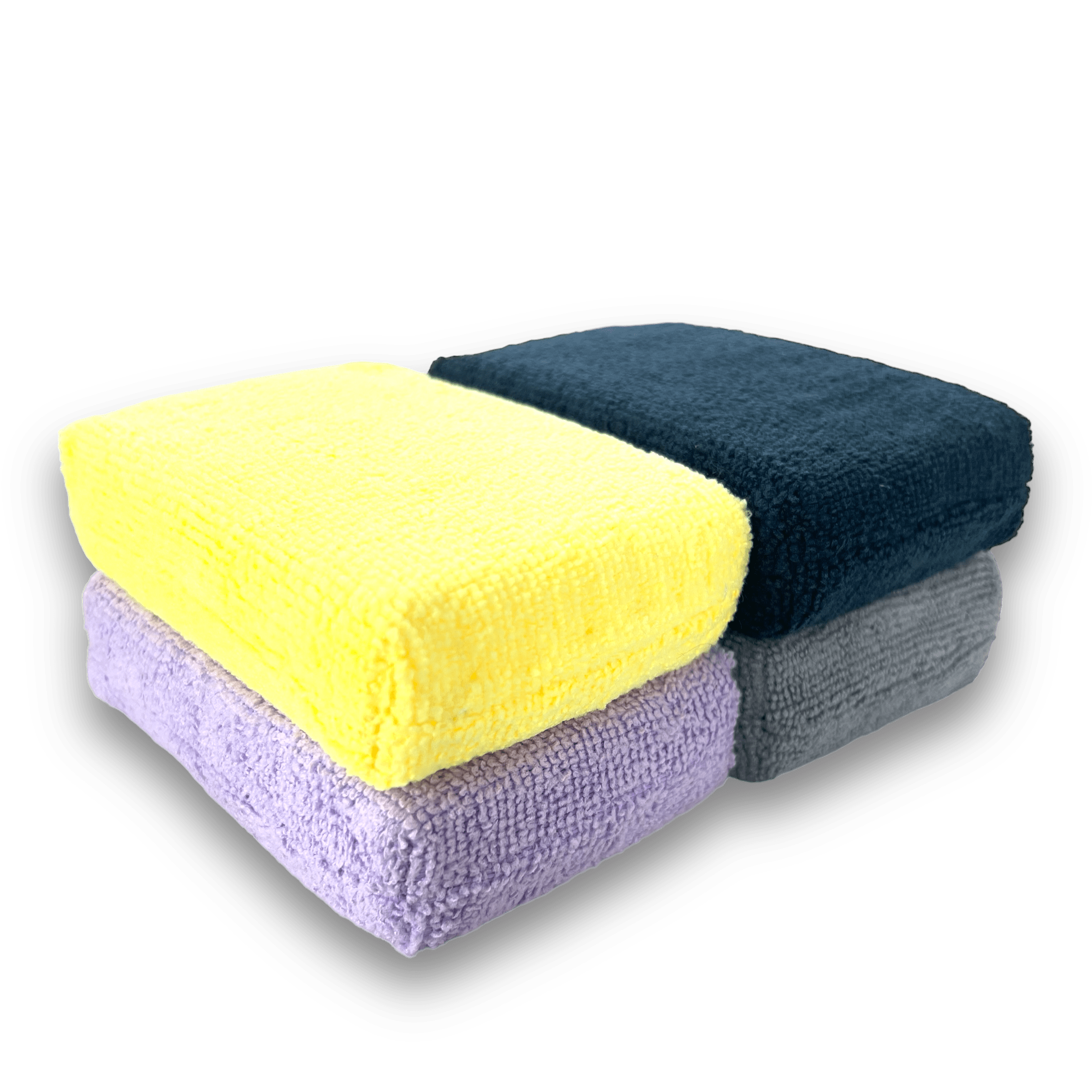 Multi-purposes Microfiber Block Applicator (4-color-pack)