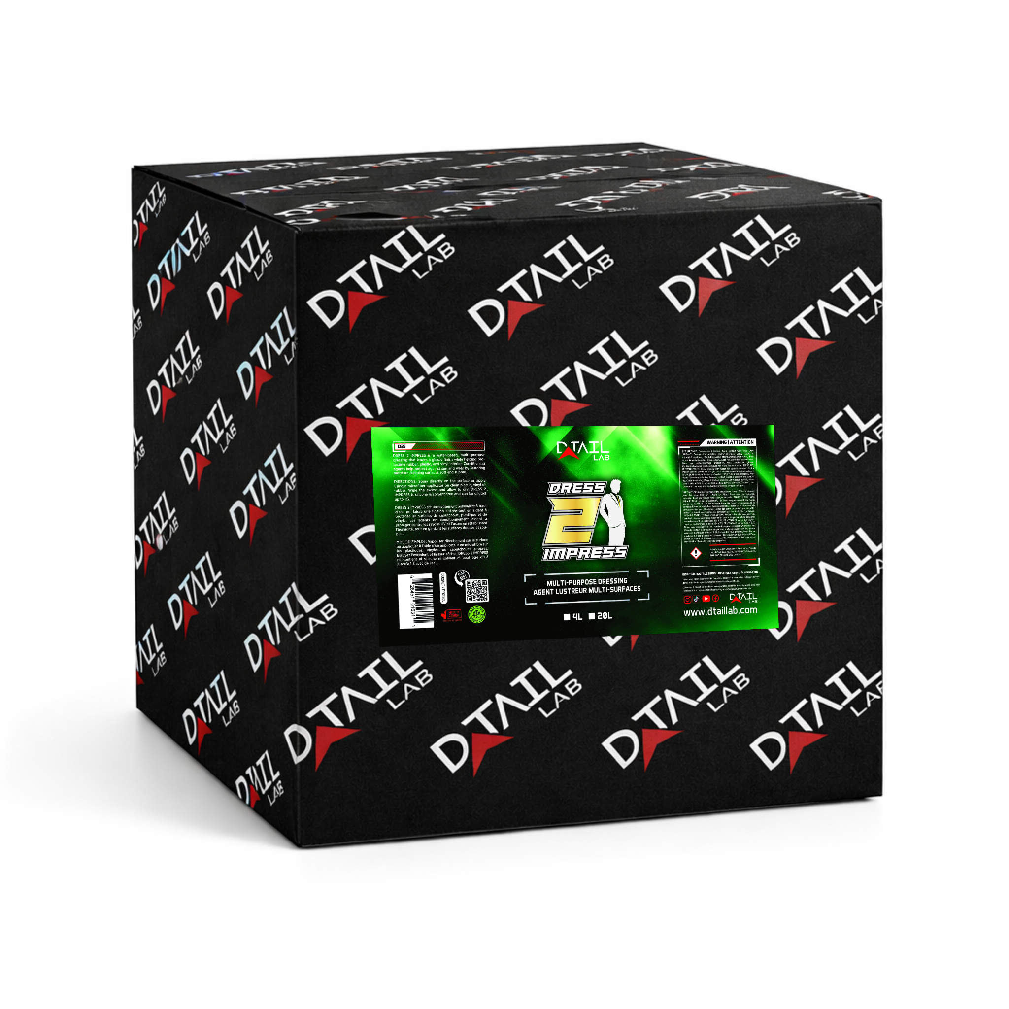 4L - DRESS 2 IMPRESS Multi-Purpose Dressing — multi-purpose dressing, professional bulk case | D-TAIL LAB