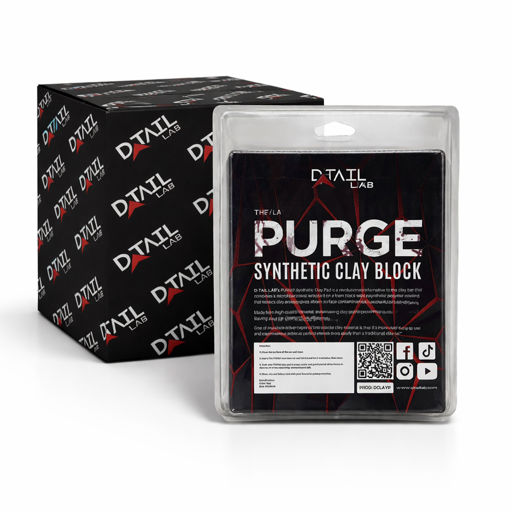 CASE of 6x PURGE Synthetic Clay pad - 2 pcs - PAINT DECONTAMINATION - D-Tail Lab