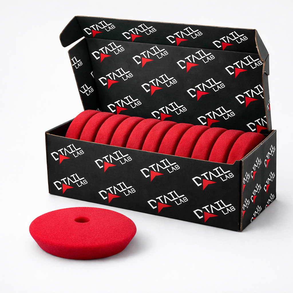 CASE of MARVEL X-TRA Cutting Red Foam Pad - POLISHING PADS - D-Tail Lab