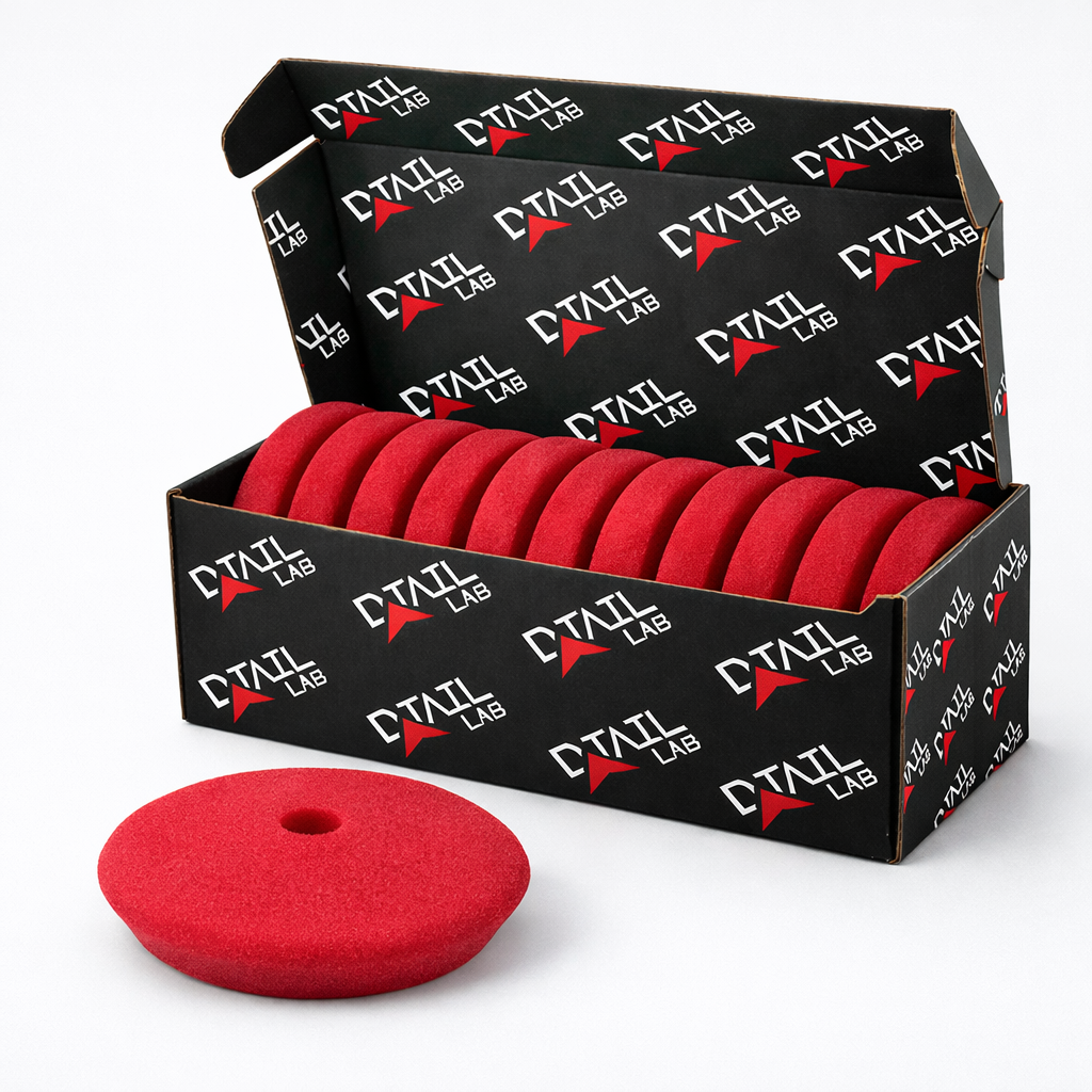 CASE of MARVEL X-TRA Cutting Red Foam Pad - POLISHING PADS - D-Tail Lab