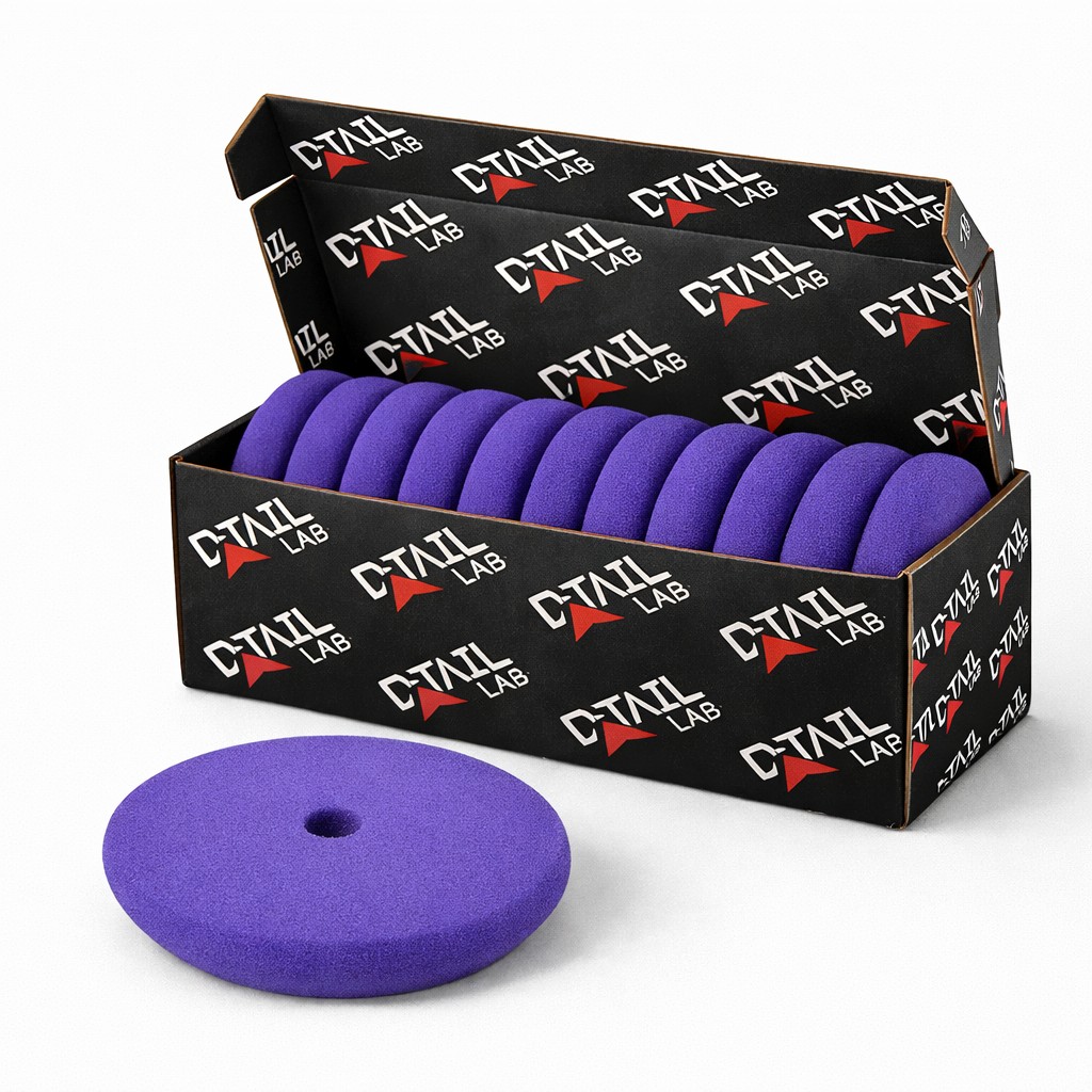 CASE of Uni-X Detailing Purple Foam Pad - POLISHING PADS - D-Tail Lab