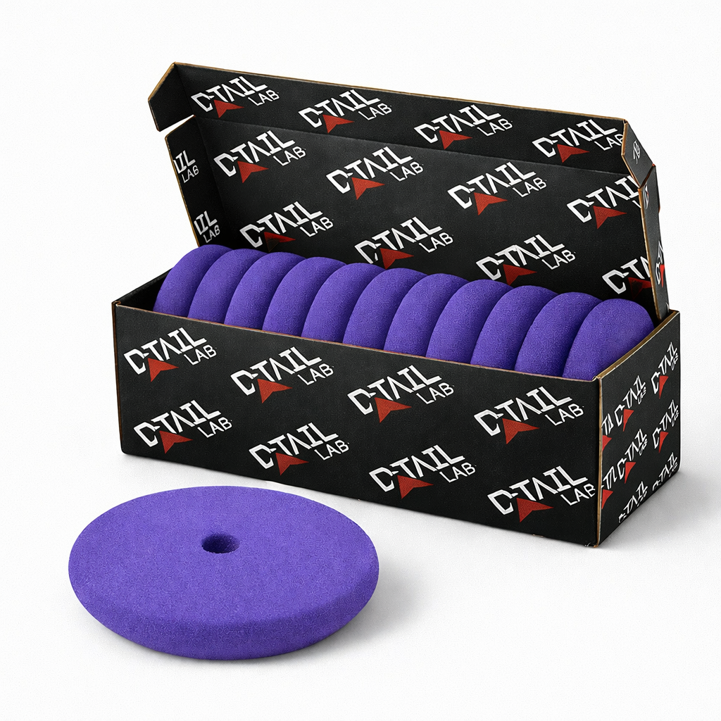 CASE of Uni-X Detailing Purple Foam Pad - POLISHING PADS - D-Tail Lab