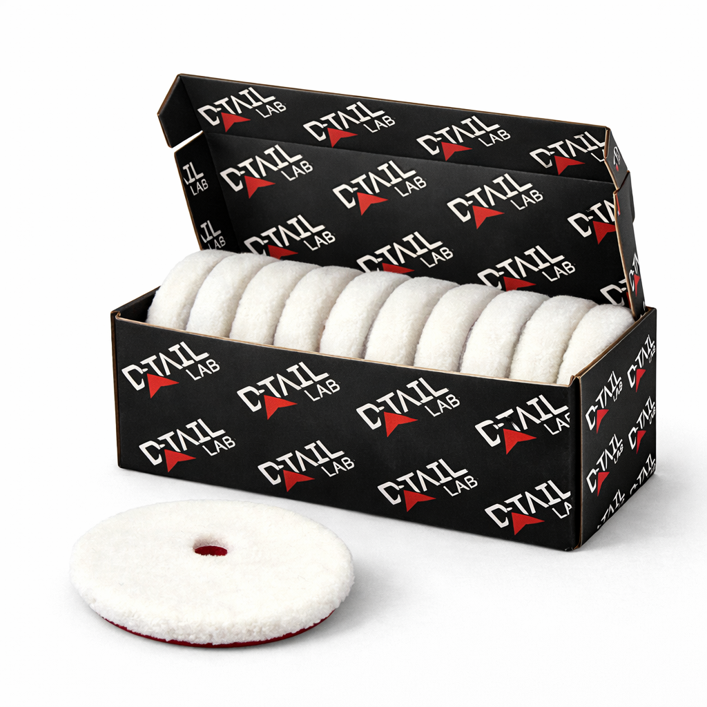 CASE of XX-TRA Cutting Merino Wool Pad - POLISHING PADS - D-Tail Lab