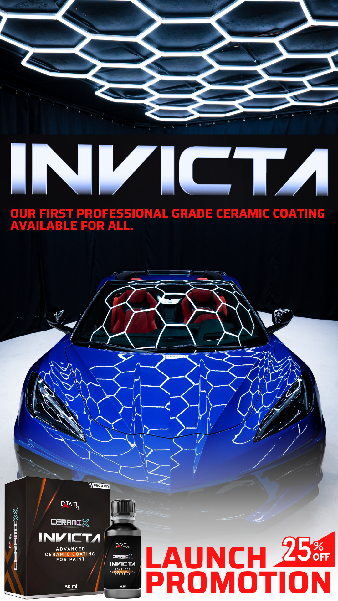 CERAMI-X INVICTA Ceramic Coating: Ultimate Paint Protection