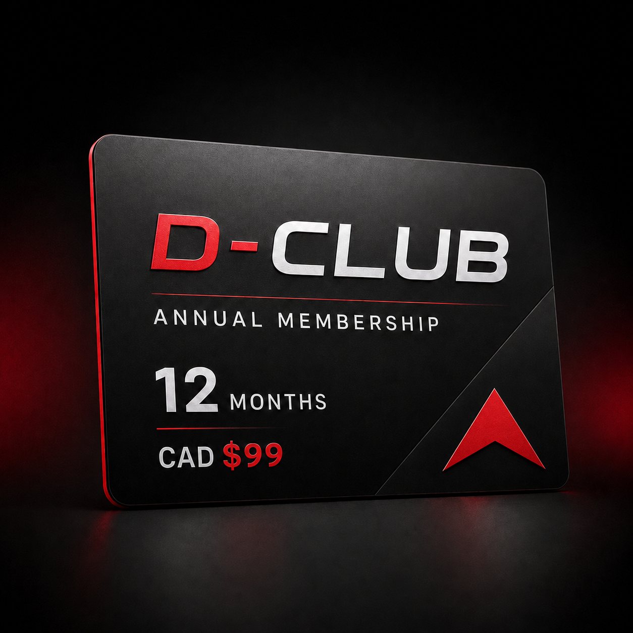 D‑Club Annual Membership — 12 months — CAD $99