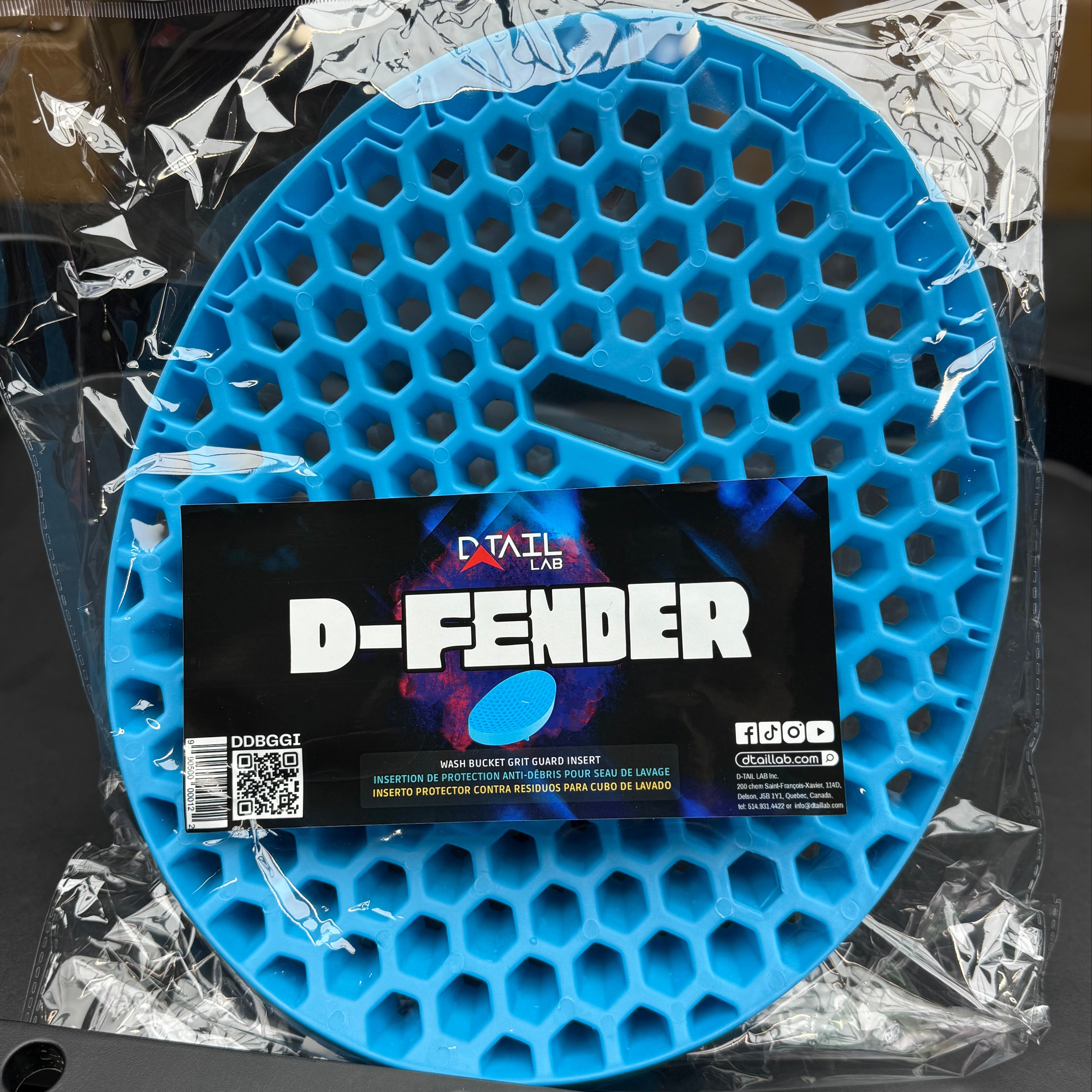 D-FENDER - Wash Mitt & Bucket Grit Guard Insert - BOTTLES, SPRAYERS AND DISPENSERS - D-Tail Lab