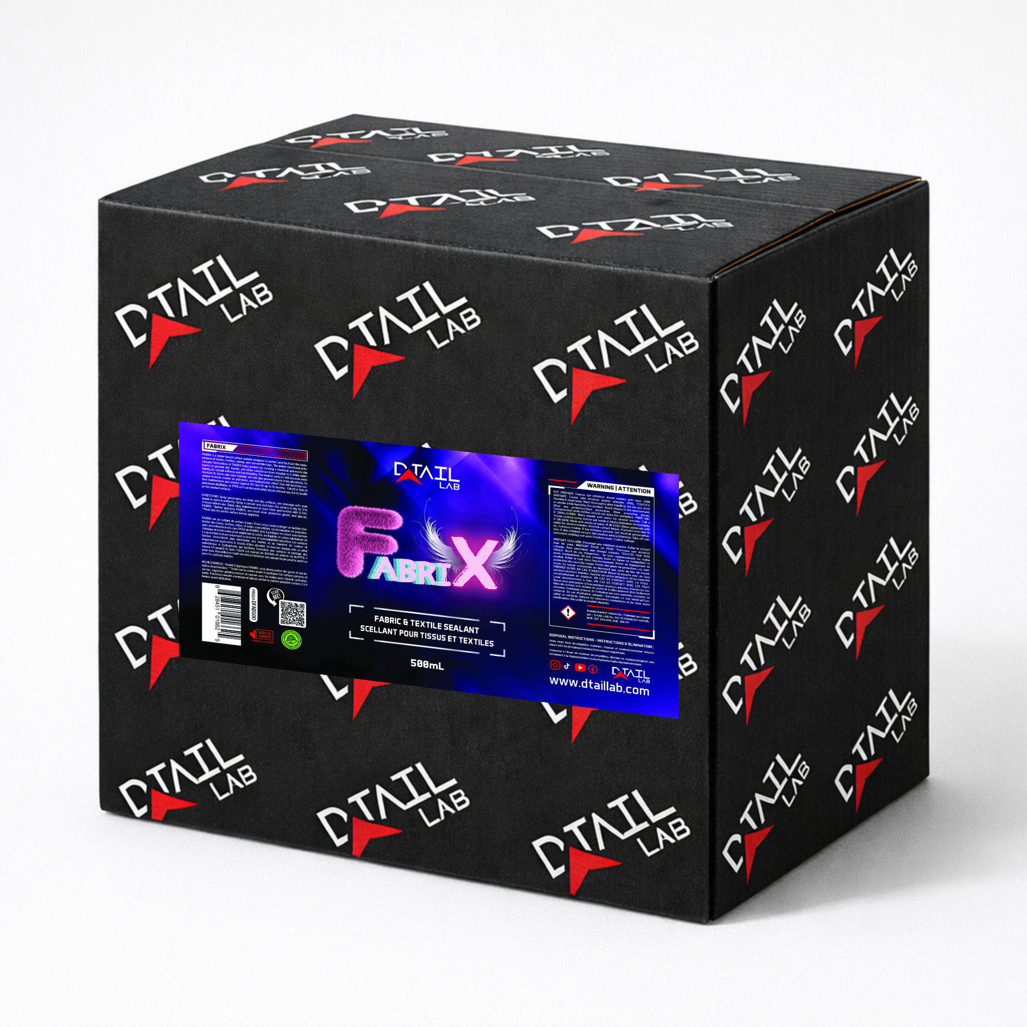 CASE of 6x500mL - FABRIX Fabric & Textile Sealant