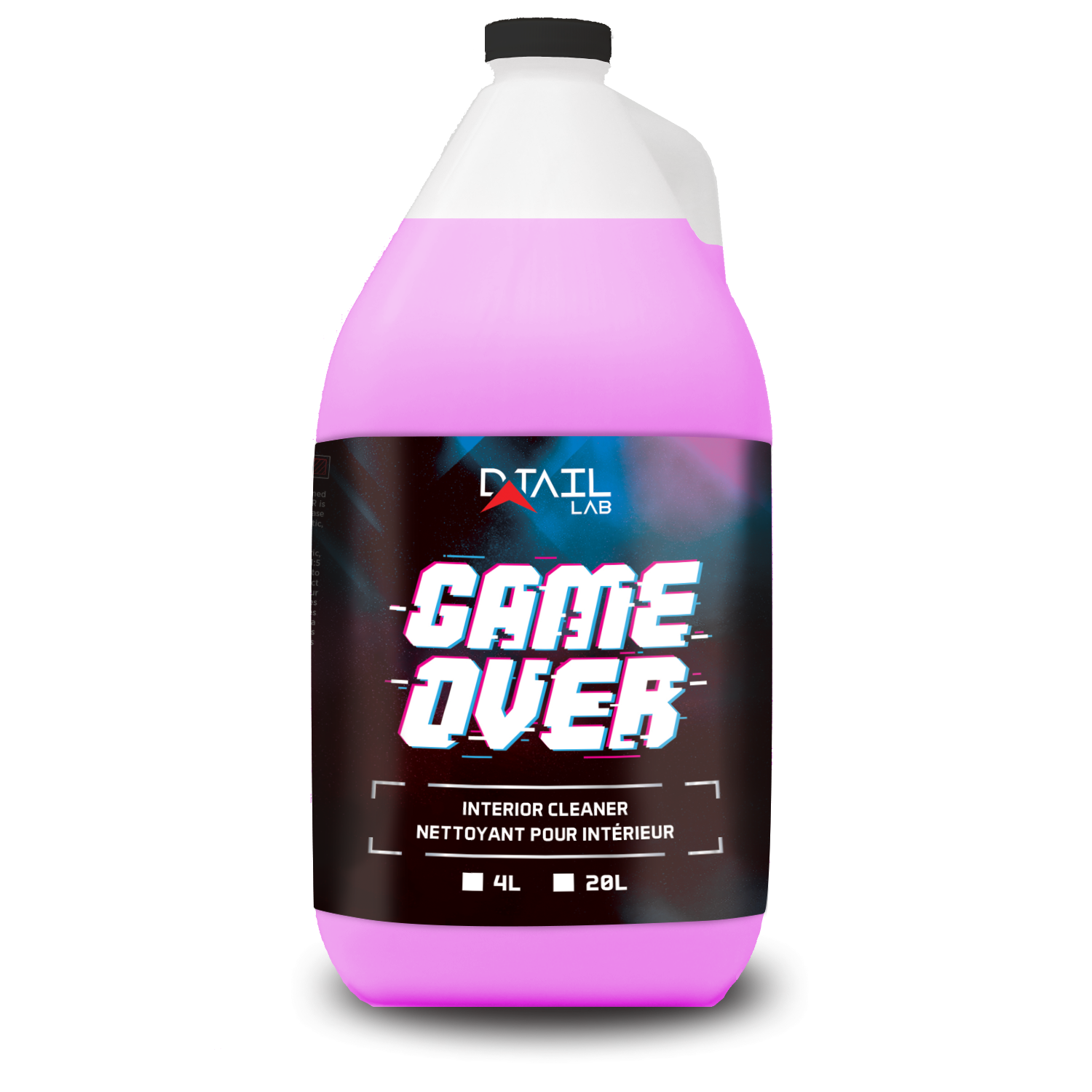 GAME OVER Carpet & Upholstery Cleaner - LEATHER AND FABRIC - D-Tail Lab