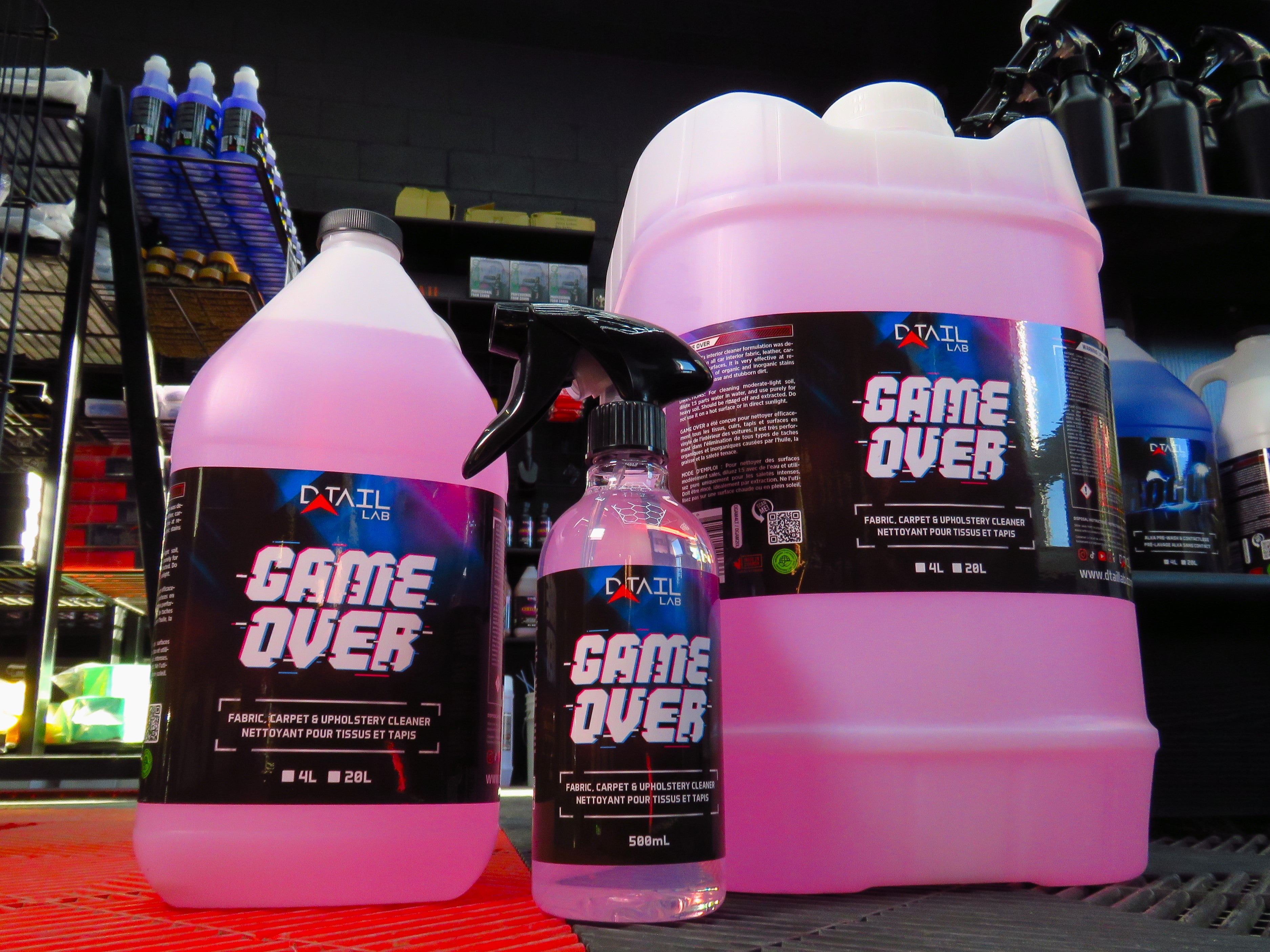 GAME OVER Carpet & Upholstery Cleaner