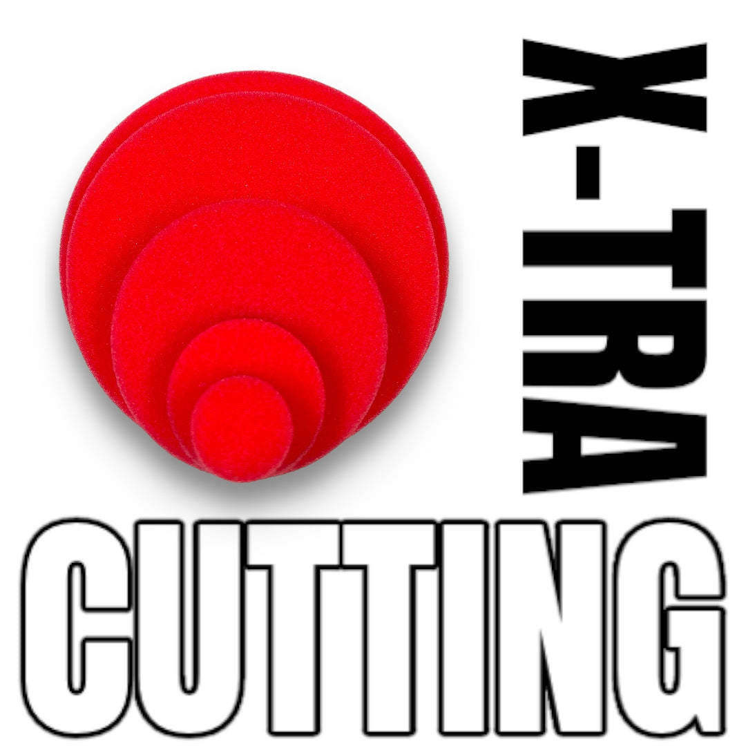 X-TRA Cutting Red Foam Pad