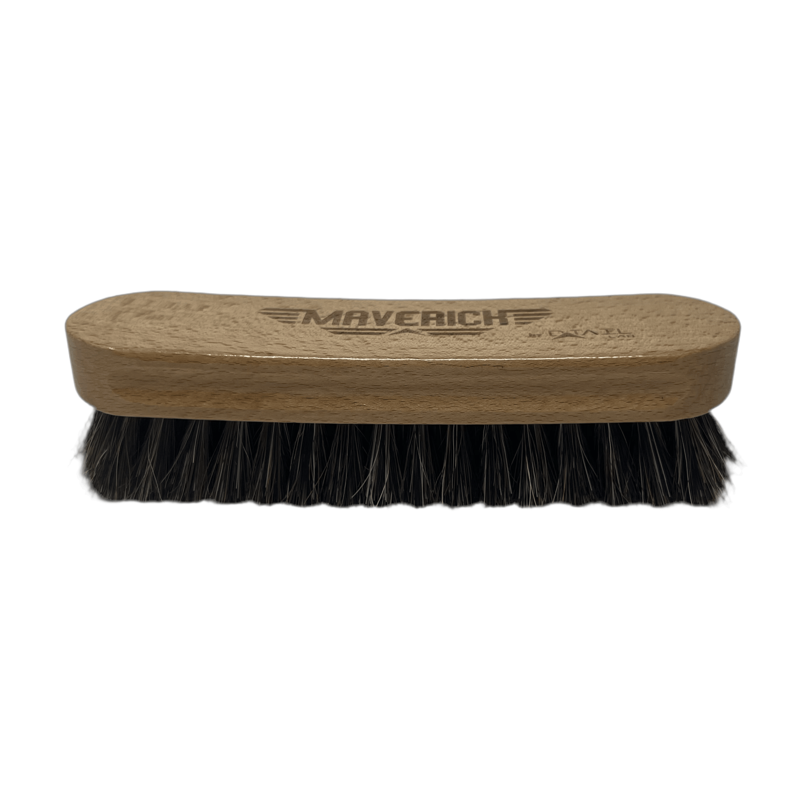 MAVERICK Horsehair Brush for Leather, Suede & Alcantara - BRUSHES - D-Tail Lab
