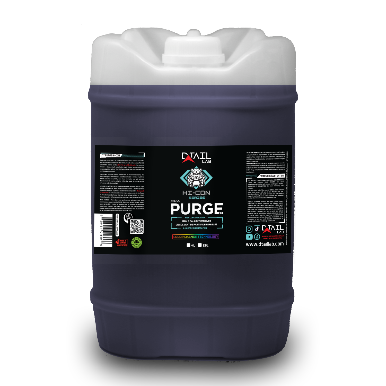 PURGE pH Neutral Iron and Fallout Remover - HI-Con Series