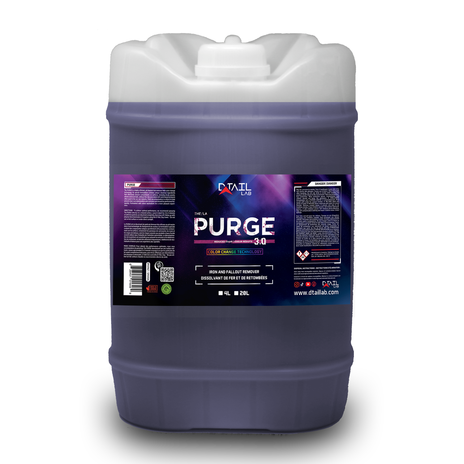 PURGE pH Neutral Iron and Fallout Remover