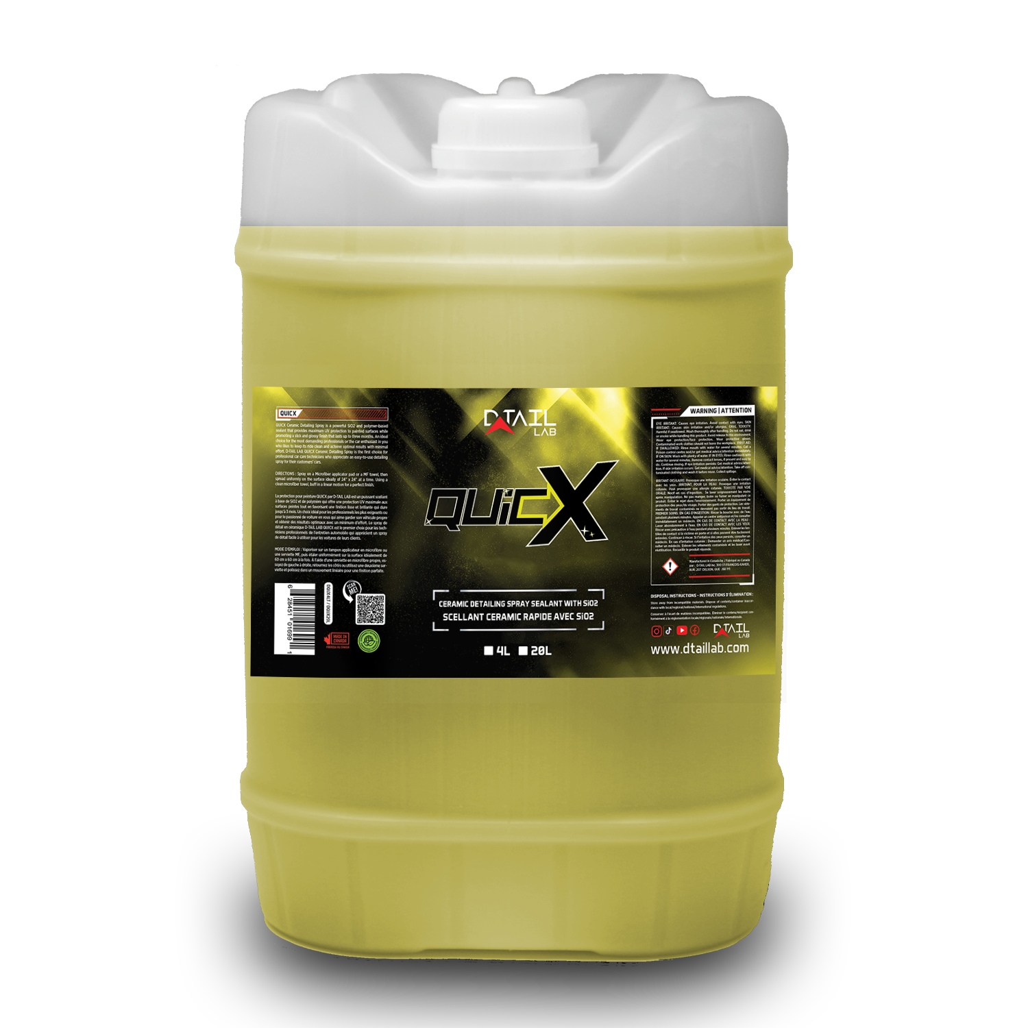 QUICX Ceramic Detailing Spray Sealant with SiO2