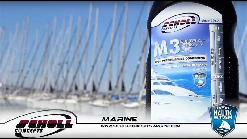 NAUTIC STAR M3 Extra Heavy Cutting Compound by SCHOLL Concepts Marine - D-Tail Lab