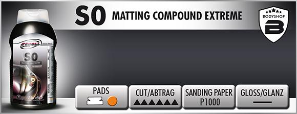 S0 Matting Extreme Compound - D-Tail Lab